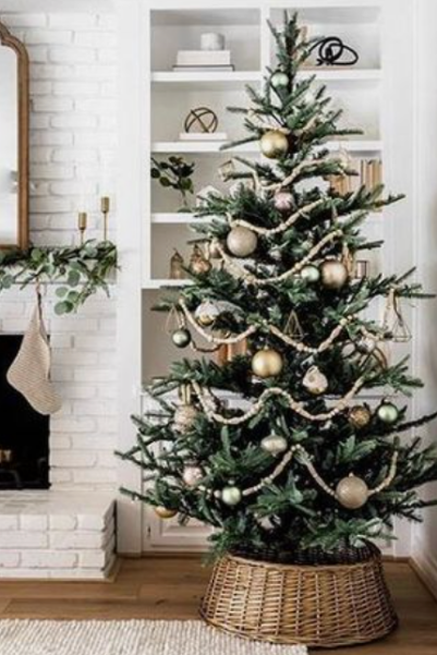 7 Realistic Faux Christmas Trees & Decor Inspiration