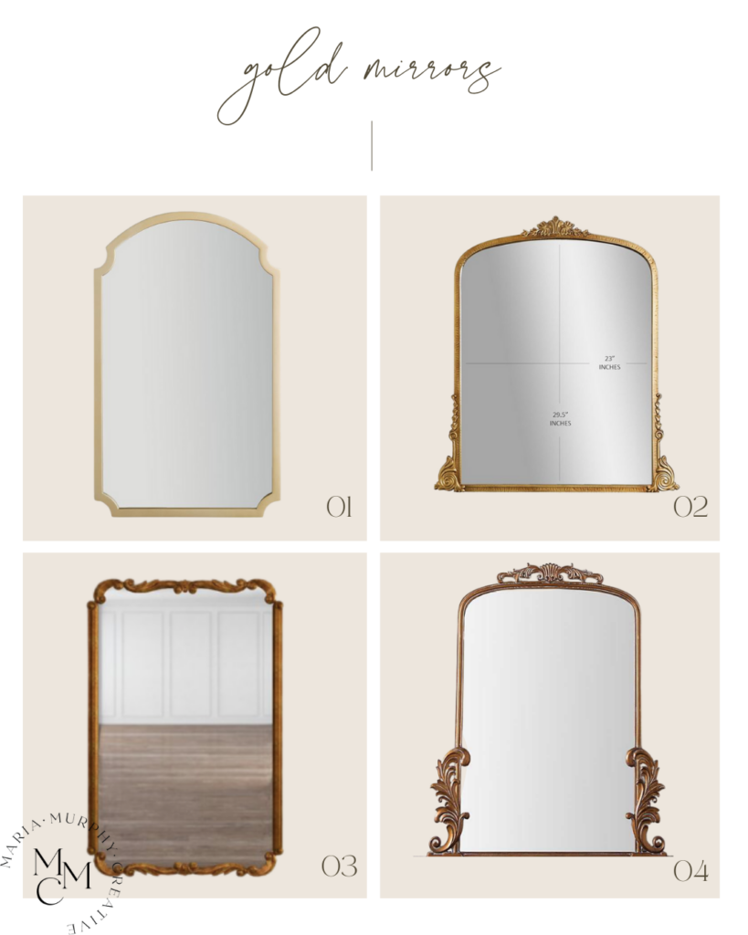 Dreamy Belle Inspired Bedroom-mirrors