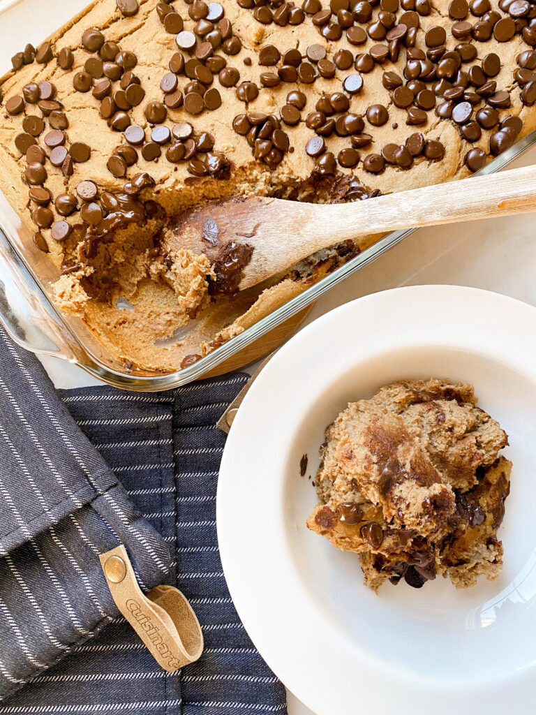 Delicious baked pumpkin protein oats